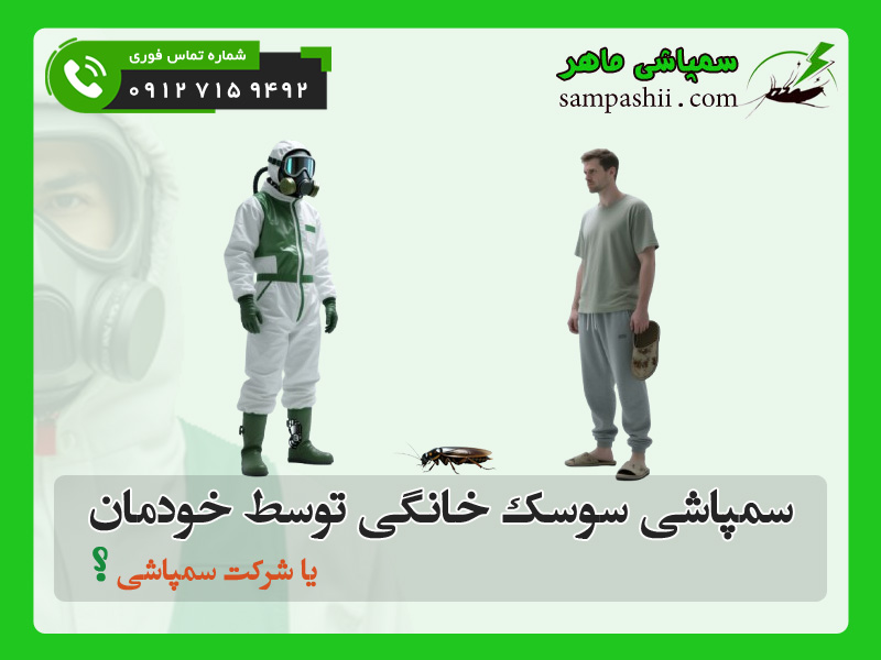 سمپاشی سوسک خانگی